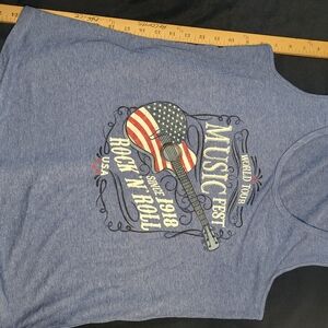 Maurices Blue Music Fest Tank Top